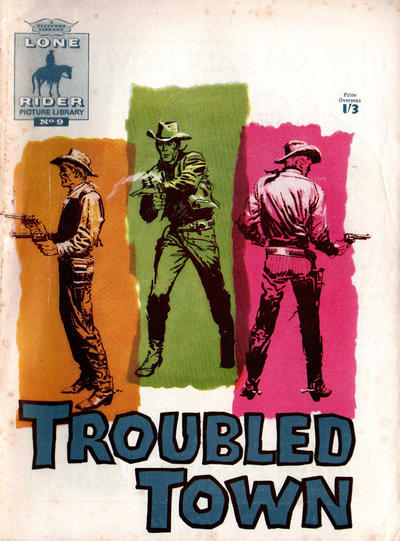 Cover for Lone Rider Picture Library (IPC, 1961 series) #9 [Overseas Edition]