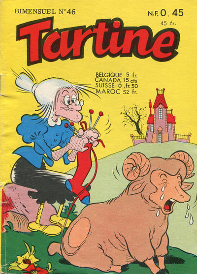 Cover for Tartine (Société Française de Presse Illustrée (SFPI), 1957 series) #46