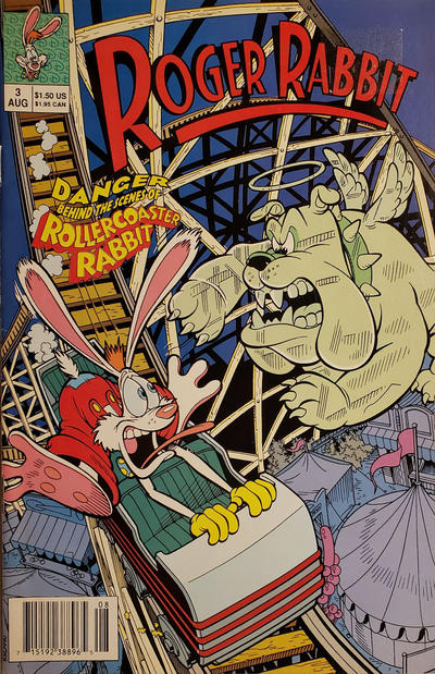 Cover for Roger Rabbit (Disney, 1990 series) #3 [Newsstand]