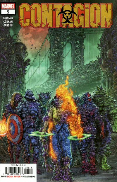 Cover for Contagion (Marvel, 2019 series) #5 [Juan José Ryp]