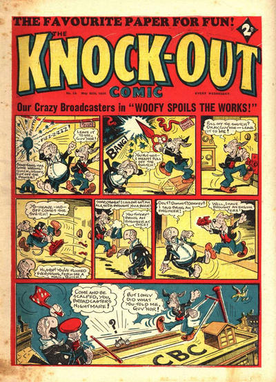 Cover for Knockout (Amalgamated Press, 1939 series) #12