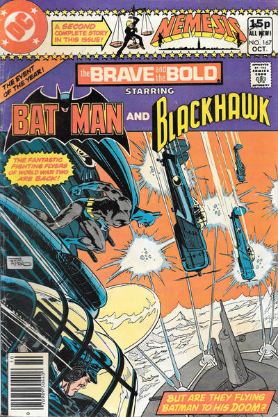 Cover for The Brave and the Bold (DC, 1955 series) #167 [British]