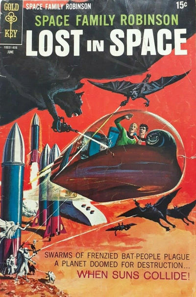 Cover for Space Family Robinson Lost in Space (Western, 1966 series) #28 [Canadian]