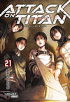 Cover for Attack on Titan (Carlsen Comics [DE], 2014 series) #21