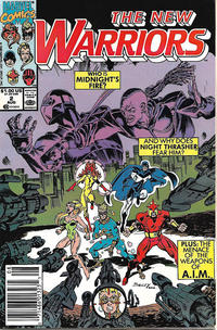 Cover Thumbnail for The New Warriors (Marvel, 1990 series) #2 [Newsstand]
