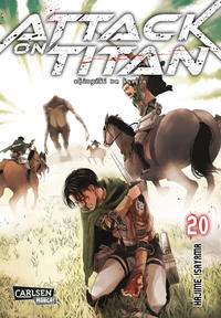 Cover Thumbnail for Attack on Titan (Carlsen Comics [DE], 2014 series) #20