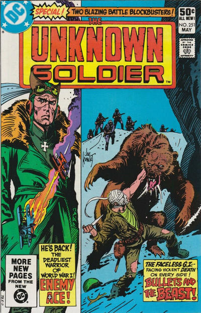 Cover for Unknown Soldier (DC, 1977 series) #251 [Direct]