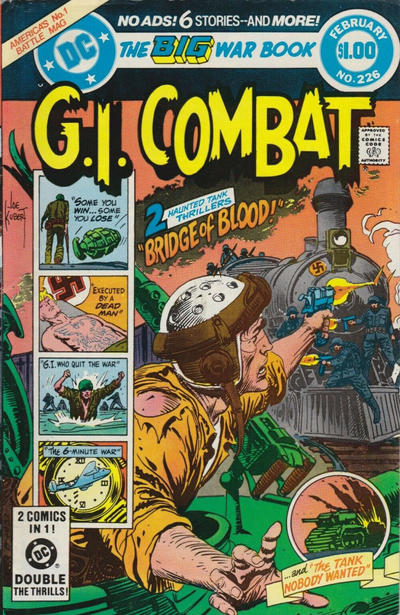 Cover for G.I. Combat (DC, 1957 series) #226 [Direct]