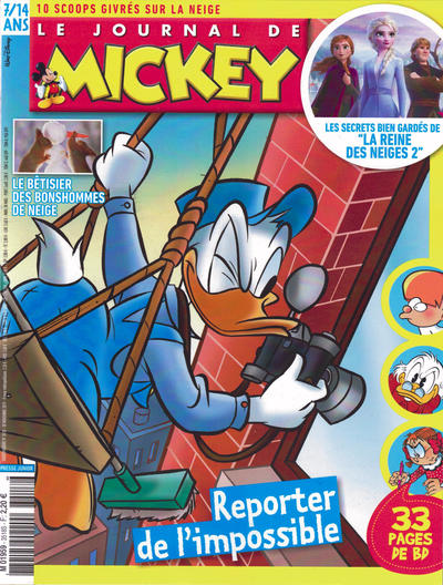 Cover for Le Journal de Mickey (Hachette, 1952 series) #3518