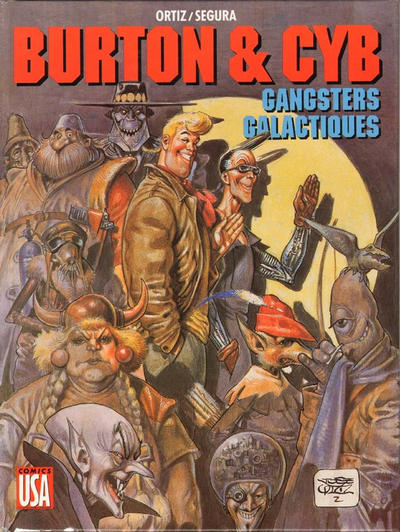 Cover for Burton & Cyb (Comics USA, 1989 series) #3 - Gangsters galactiques