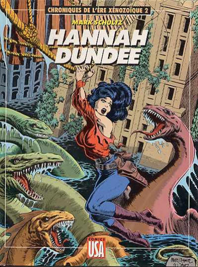 Cover for Chroniques de l'ère Xénozoïque (Comics USA, 1988 series) #2 - Hannah Dundee
