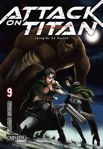 Cover for Attack on Titan (Carlsen Comics [DE], 2014 series) #9