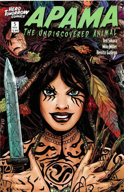 Cover for Apama The Undiscovered Animal (Hero Tomorrow Comics, 2018 series) #5 [Cover B - Nikolaus Harrison]