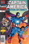 Cover for Captain America: Sentinel of Liberty (Marvel, 1998 series) #12 [Newsstand]