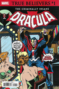 Cover Thumbnail for True Believers: The Criminally Insane - Dracula (Marvel, 2020 series) #1