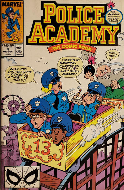 Cover for Police Academy (Marvel, 1989 series) #4 [Direct]