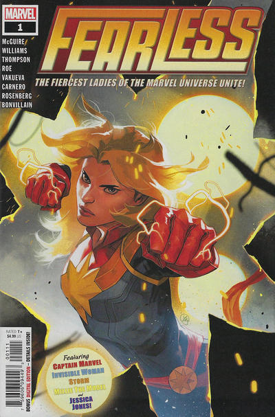 Cover for Fearless (Marvel, 2019 series) #1