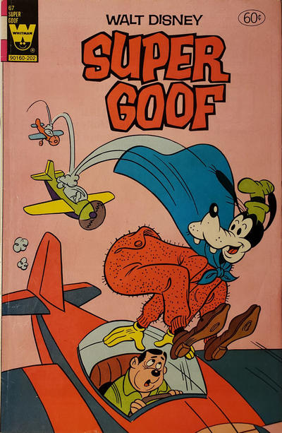 Cover for Walt Disney Super Goof (Western, 1965 series) #67 [Yellow Whitman Logo]