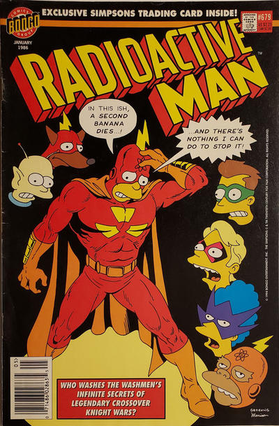 Cover for Radioactive Man (Bongo, 1993 series) #5 / 679 [Newsstand]