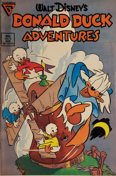 Cover for Walt Disney's Donald Duck Adventures (Gladstone, 1987 series) #6 [Newsstand]