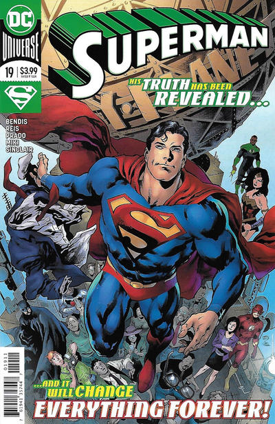Cover for Superman (DC, 2018 series) #19 [Ivan Reis & Joe Prado Cover]