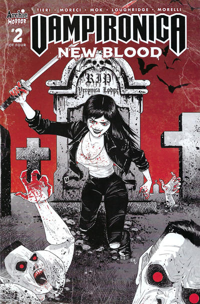 Cover for Vampironica: New Blood (Archie, 2020 series) #2 [Cover B Megan Hutchison]