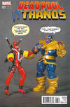 Cover for Deadpool vs Thanos (Marvel, 2015 series) #1 [Axel Alonso Action Figure Variant]