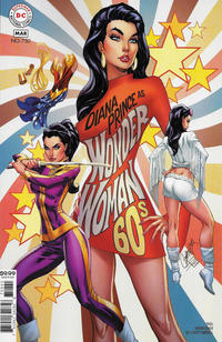 Cover Thumbnail for Wonder Woman (DC, 2016 series) #750 [1960s Variant Cover by J. Scott Campbell]