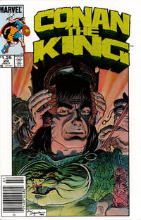 Cover Thumbnail for Conan the King (Marvel, 1984 series) #29 [Newsstand]