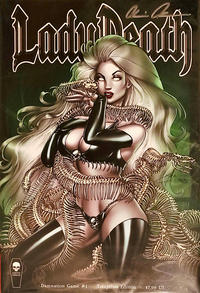 Cover Thumbnail for Lady Death: Damnation Game (Coffin Comics, 2016 series) [Temptress Edition Jenevieve Broomall]