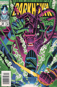 Cover Thumbnail for Darkhawk (Marvel, 1991 series) #34 [Newsstand]