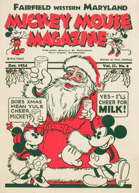 Cover Thumbnail for Mickey Mouse Magazine [Second Series] (Disney, 1933 series) #v2#2