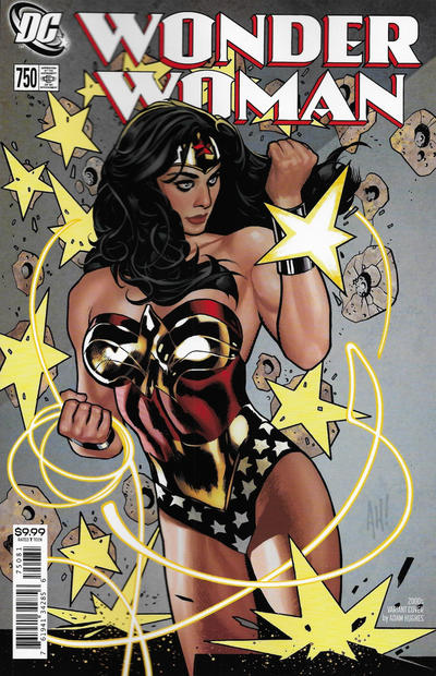 Cover for Wonder Woman (DC, 2016 series) #750 [2000s Variant Cover by Adam Hughes]