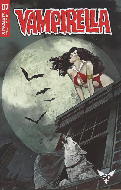 Cover for Vampirella (Dynamite Entertainment, 2019 series) #7 [Cover C Fay Dalton]