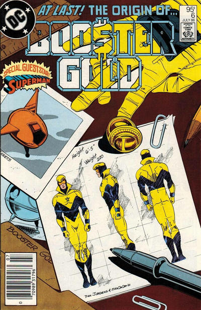 Cover for Booster Gold (DC, 1986 series) #6 [Canadian]