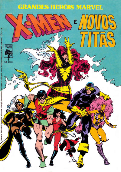 Cover for Grandes Heróis Marvel (Editora Abril, 1983 series) #9
