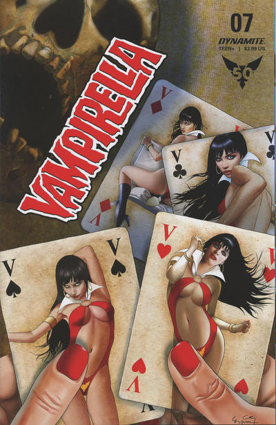 Cover for Vampirella (Dynamite Entertainment, 2019 series) #7 [Cover D Ergün Gündüz]