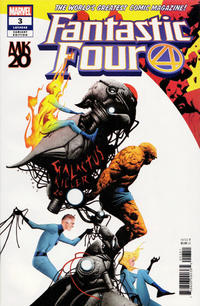 Cover Thumbnail for Fantastic Four (Marvel, 2018 series) #3 [Jae Lee 'Marvel Knights MK20']
