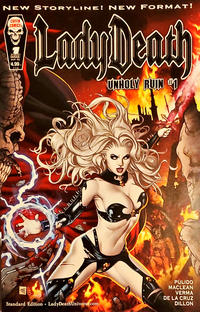 Cover Thumbnail for Lady Death: Unholy Ruin (Coffin Comics, 2018 series) #1 [Standard Edition Mike Krome]