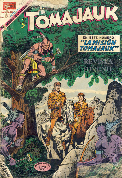 Cover for Tomajauk (Editorial Novaro, 1955 series) #171 [Española]
