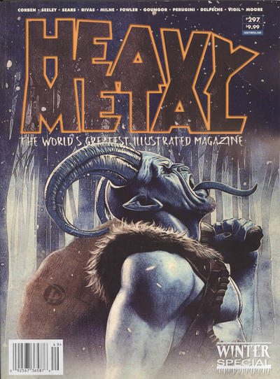 Cover for Heavy Metal Magazine (Heavy Metal, 1977 series) #297 - Winter Special