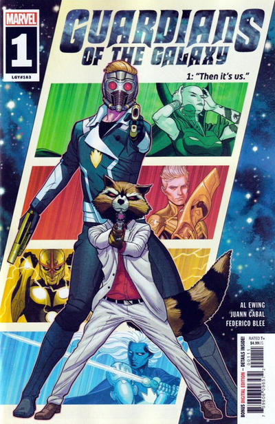 Cover for Guardians of the Galaxy (Marvel, 2020 series) #1 (163)