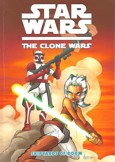 Cover for Star Wars: The Clone Wars - Shipyards of Doom (Dark Horse, 2008 series) [Target DVD Special]