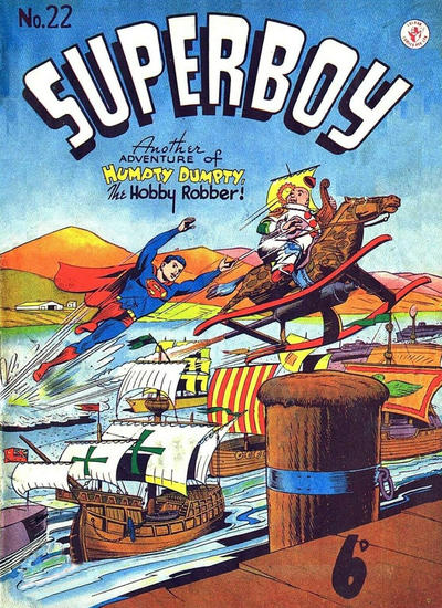 Cover for Superboy (K. G. Murray, 1949 series) #22