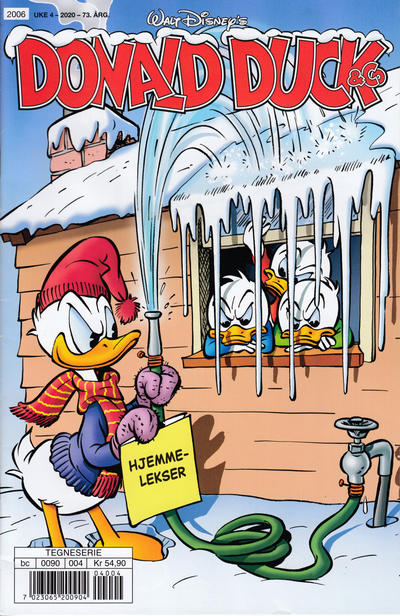 Cover for Donald Duck & Co (Hjemmet / Egmont, 1948 series) #4/2020