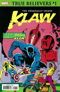 Cover Thumbnail for True Believers: The Criminally Insane - Klaw (Marvel, 2020 series) #1