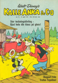 Cover Thumbnail for Kalle Anka & C:o (Hemmets Journal, 1957 series) #15/1967