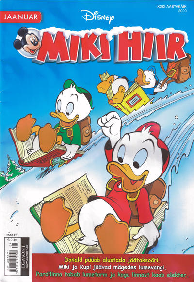 Cover for Miki Hiir (Egmont Estonia, 1992 series) #1/2020