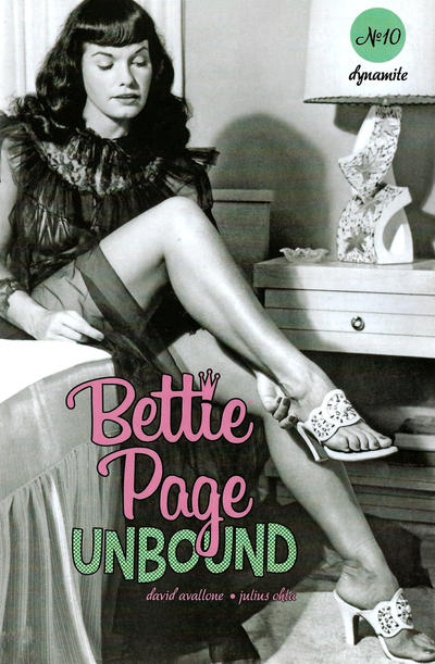 Cover for Bettie Page: Unbound (Dynamite Entertainment, 2019 series) #10 [Cover E Photo]