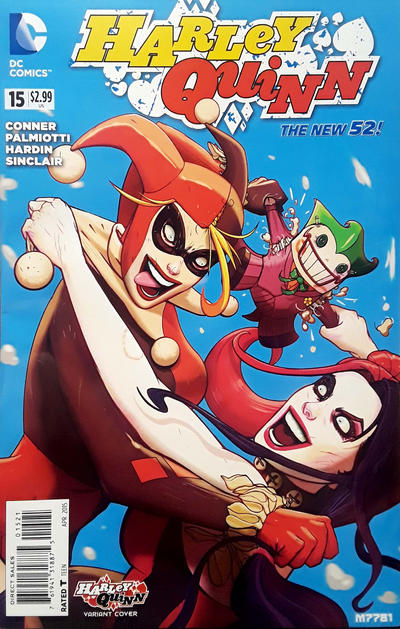 Cover for Harley Quinn (DC, 2014 series) #15 [Marco D'Alfonso Harley Quinn Cover]